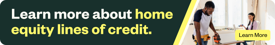 Home Equity Lines of Credit Banner